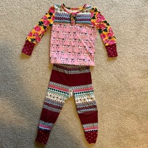 Matilda Jane Pajamas - size 2 toddler